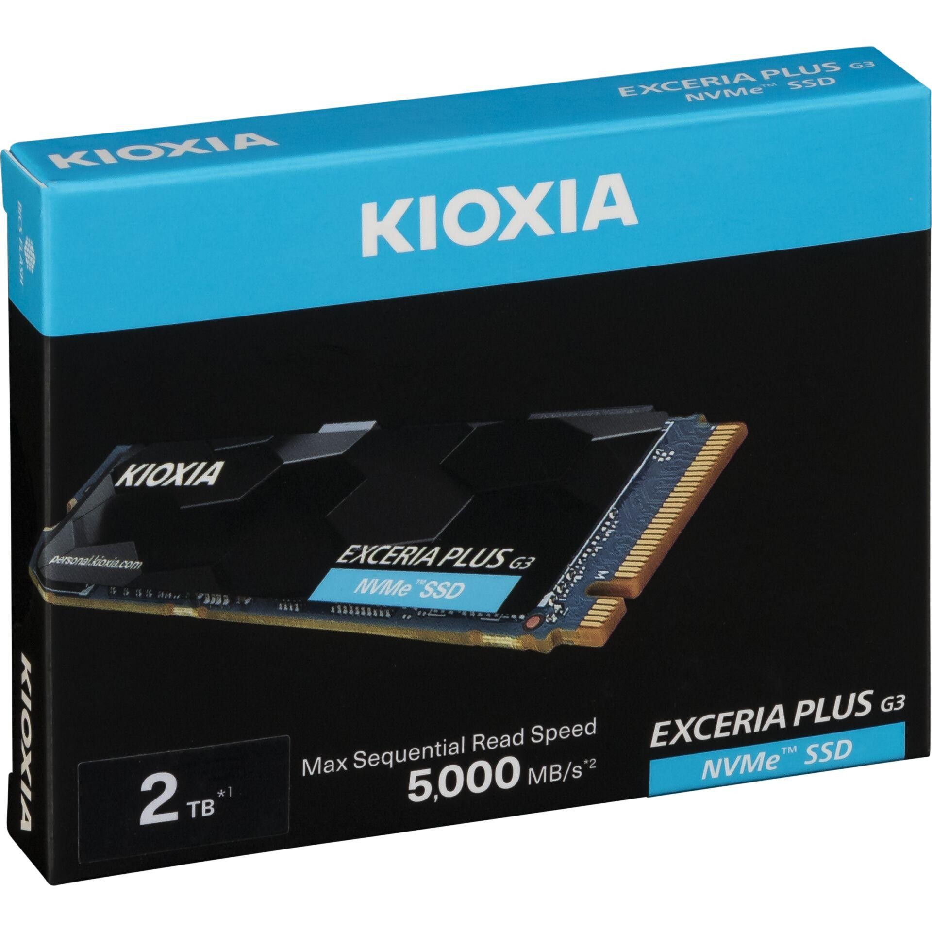 Kioxia Exceria Plus G3 2 To M.2 PCI Express 4.0 NVMe BiCS FLASH TLC -