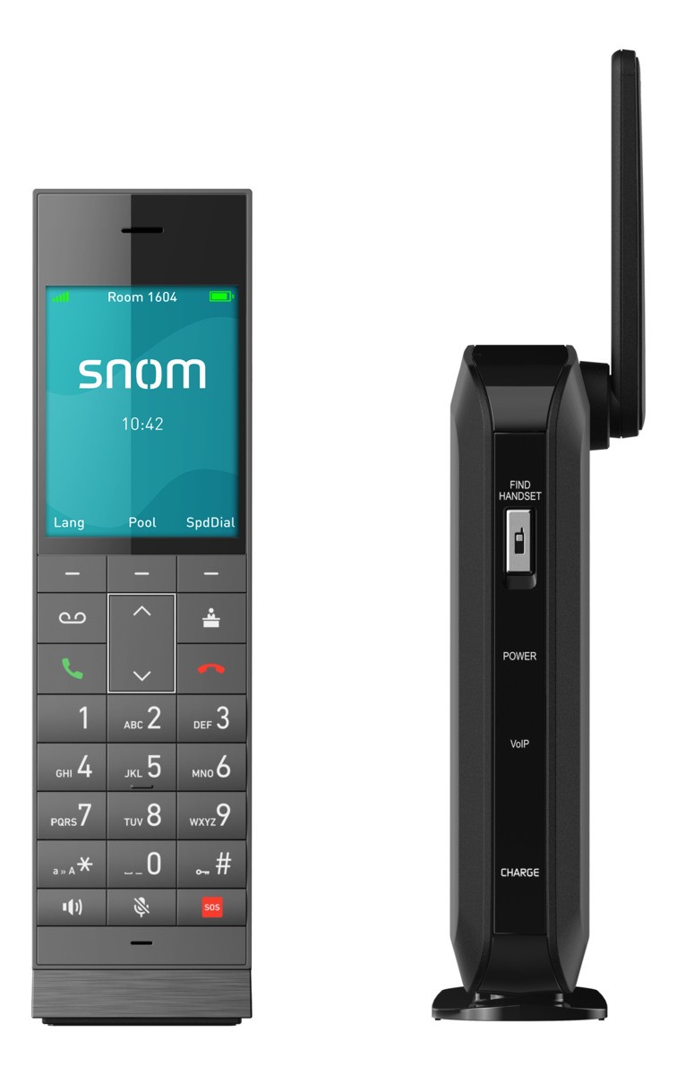 Snom HM201 cordless DECT-Hospitality-phone