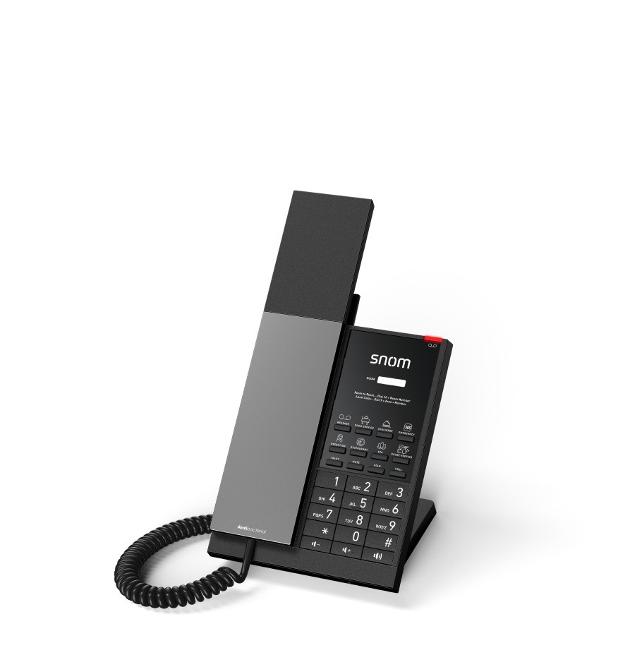 Snom HD350W IP phone Black Wi-Fi - Snom HD350W, IP Phone, Black,