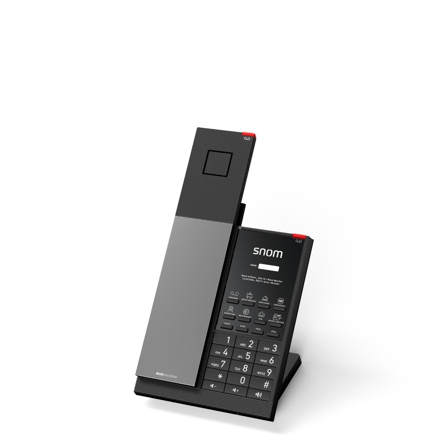 Snom HD351W IP phone Black Wi-Fi - Snom HD351W, IP Phone, Black,