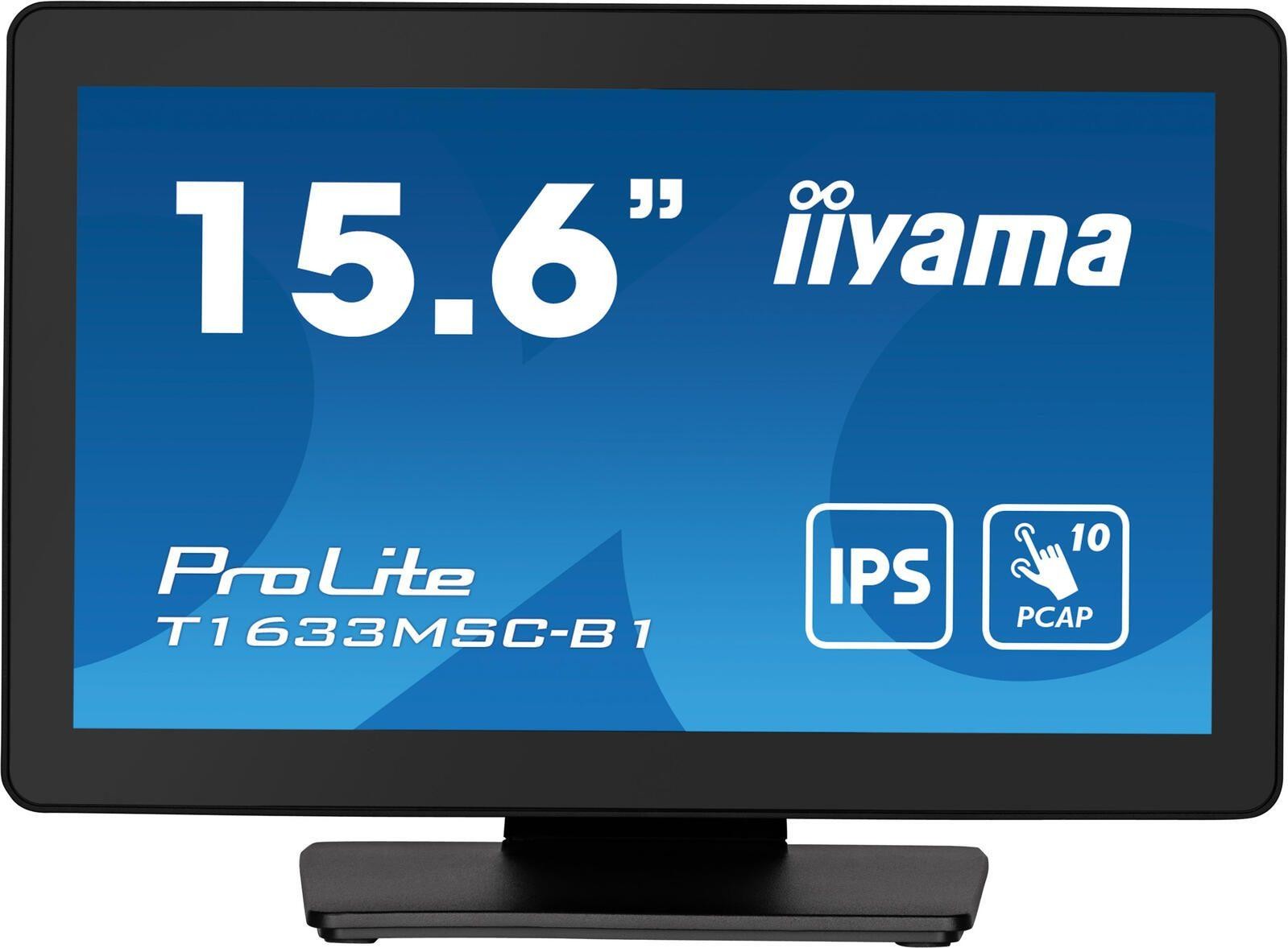 iiyama ProLite T1633MSC-B1 computer monitor 39.6 cm (15.6") 1920 x