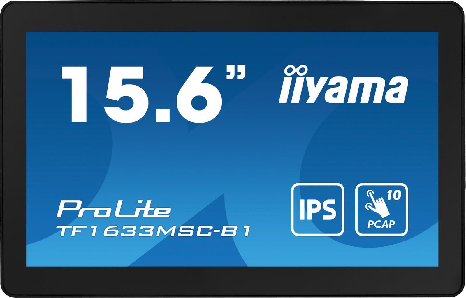 iiyama ProLite TF1633MSC-B1 Monitor PC 39,6 cm (15.6") 1920 x 1080
