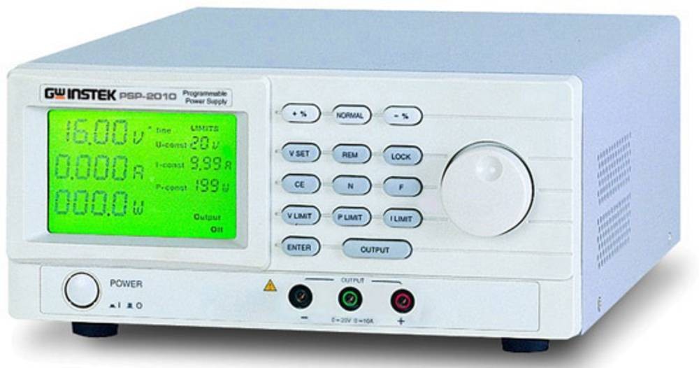 GW Instek PSP-405 Labornetzgerät, einstellbar 0 - 40 V/DC 0 - 5A RS-