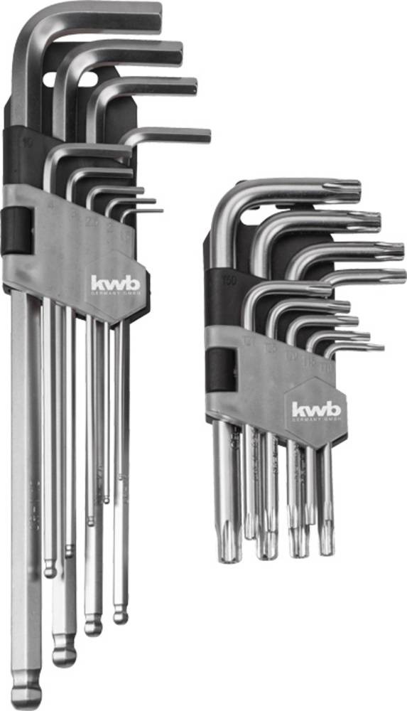 Kwb Sechskantschlüssel-Set 1.5 mm, 2 mm, 2.5 mm, 3 mm, 4 mm, 5 mm, 6