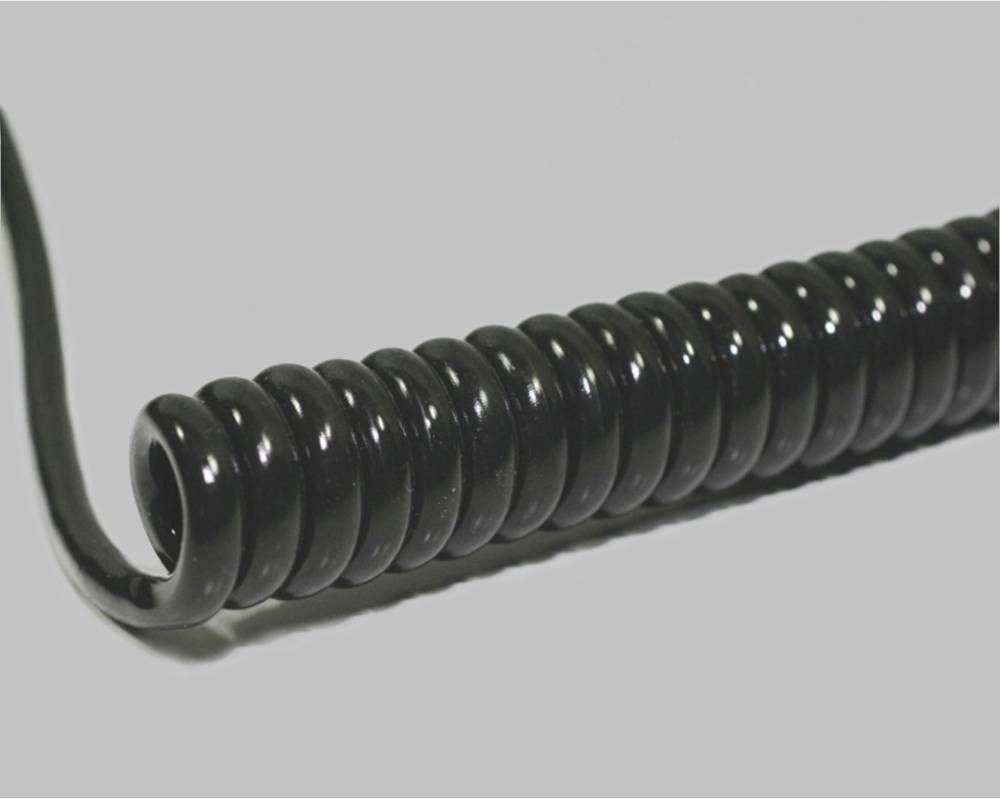 BKL Electronic 1506320 Spiralkabel Li12YD11Y 1200mm / 4800mm 2 x 0.