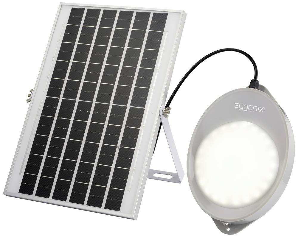 Sygonix SY-5596934 Solar-Außenwandleuchte mit Bewegungsmelder LED