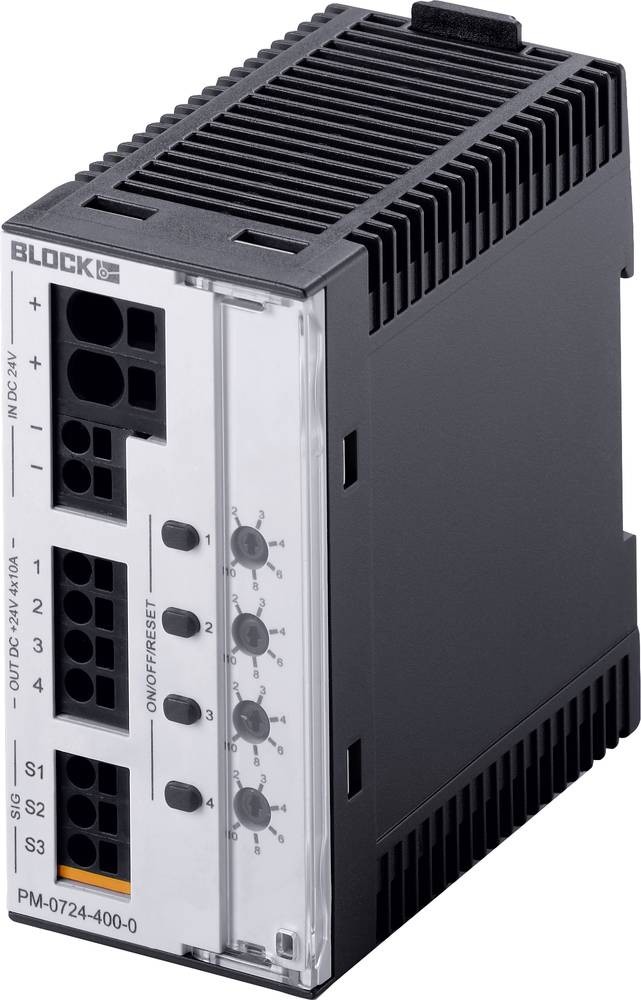 Block PM 0724-400-0 Elektronischer Schutzschalter 24 V/DC 10A Anzahl