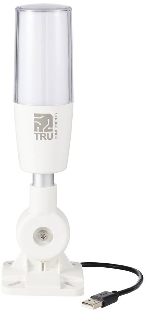 TRU COMPONENTS TC-ONN-M4T-USB Signalsäule with Sirene LED Rot, Gelb,