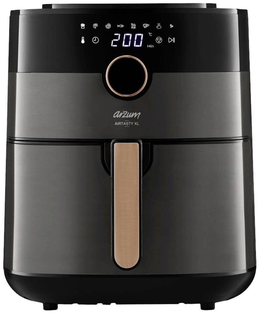 Arzum AR2074-B fryer Single 6 L 1750 W Hot air fryer Black - Arzum