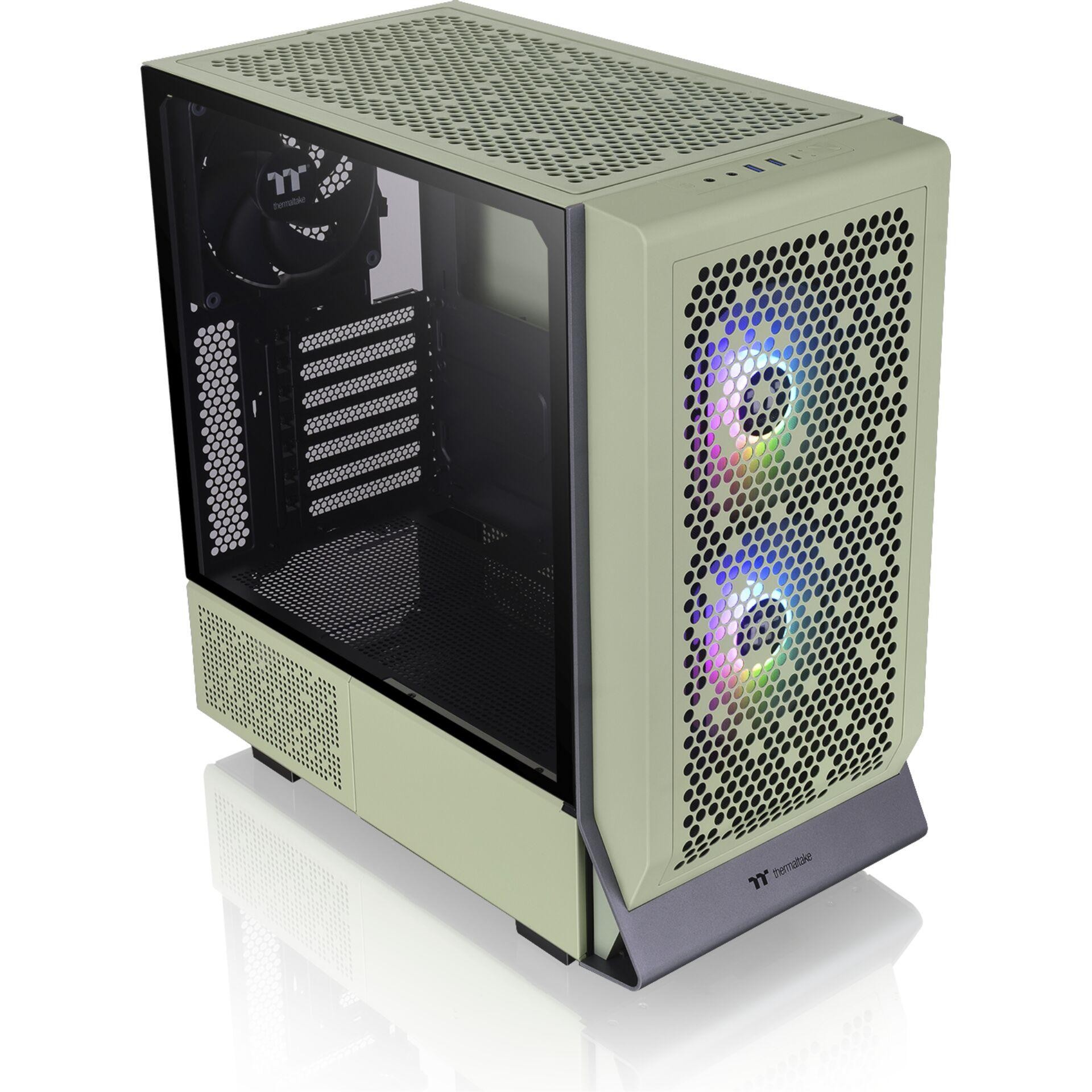 Thermaltake Ceres 300 TG Midi Tower Green - Thermaltake Ceres 300 TG,