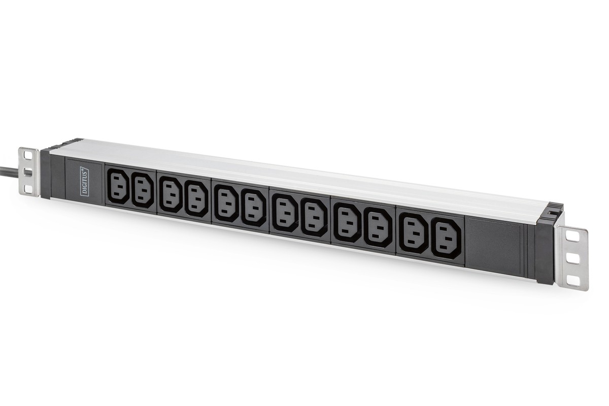 Digitus DN-95426 19 Zoll Netzwerkschrank-Steckdosenleiste 1 HE