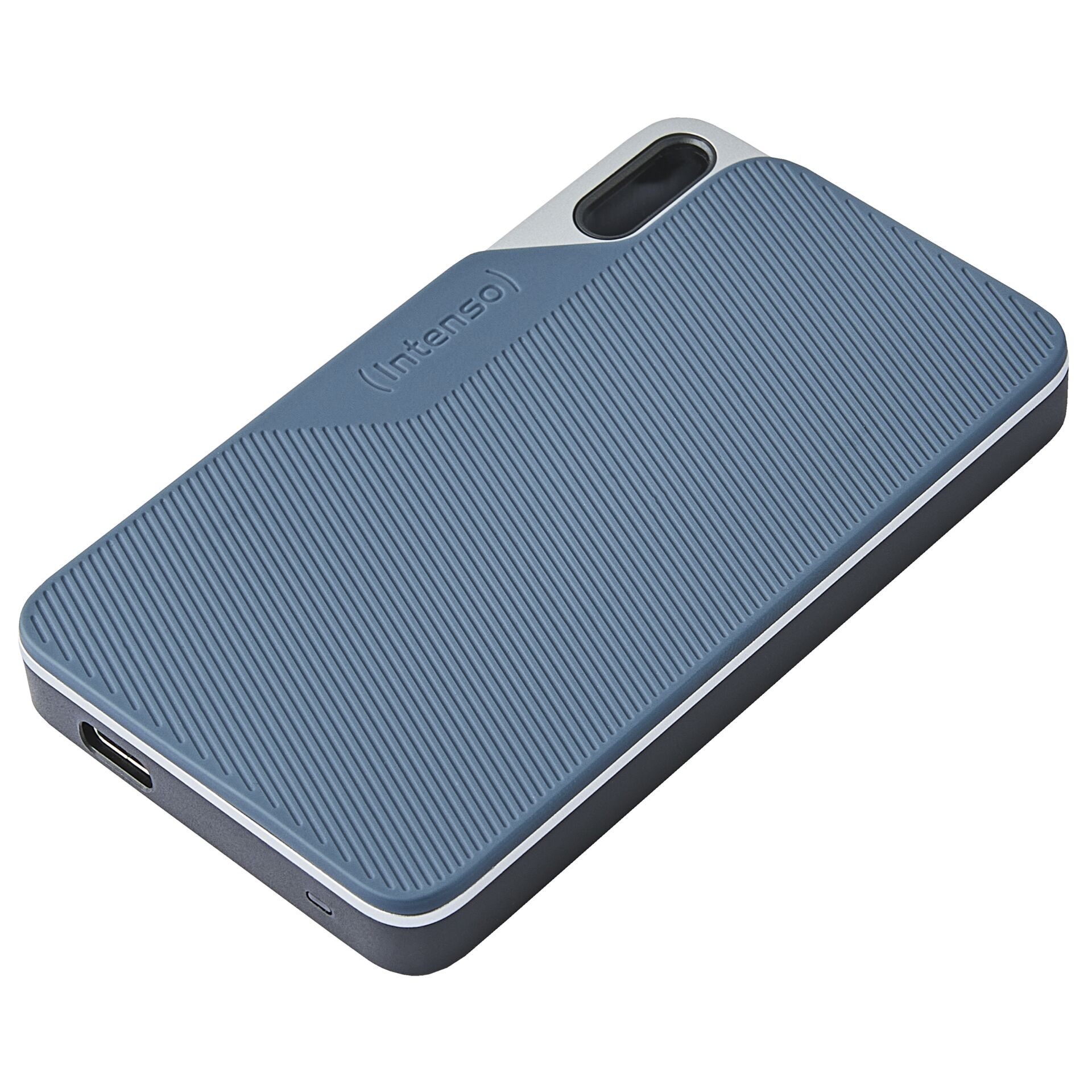 Intenso TX100 500GB Externe SSD USB-C (USB 3.2 Gen 1) Grau-Blau