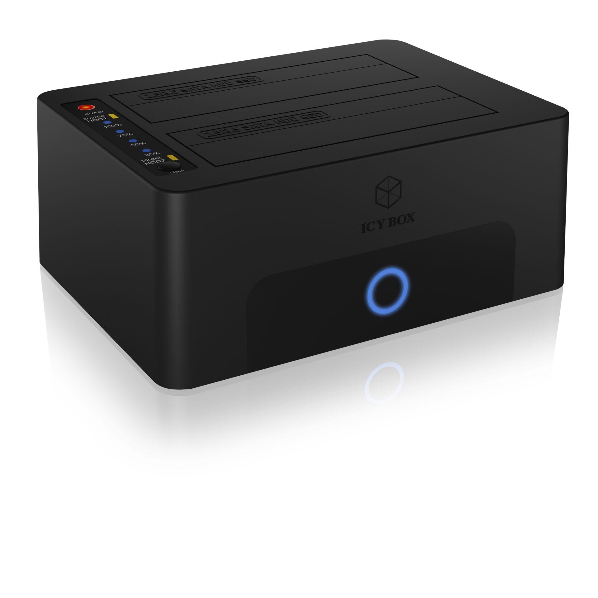 ICY BOX IB-1232CL-U3 USB 3.2 Gen 1 (3.1 Gen 1) Type-A Nero - ICY BOX