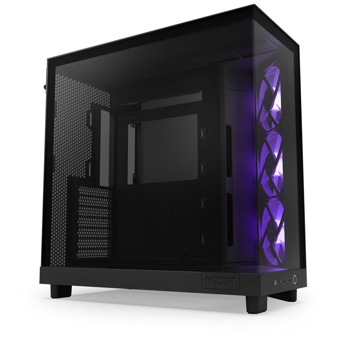 NZXT H6 Flow RGB Midi Tower Black - NZXT H6 Flow RGB, Midi Tower, PC,
