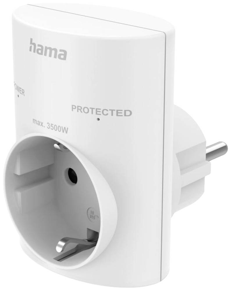 Hama 00223321 smart plug 3680 W Home White - Hama 00223321, Indoor,