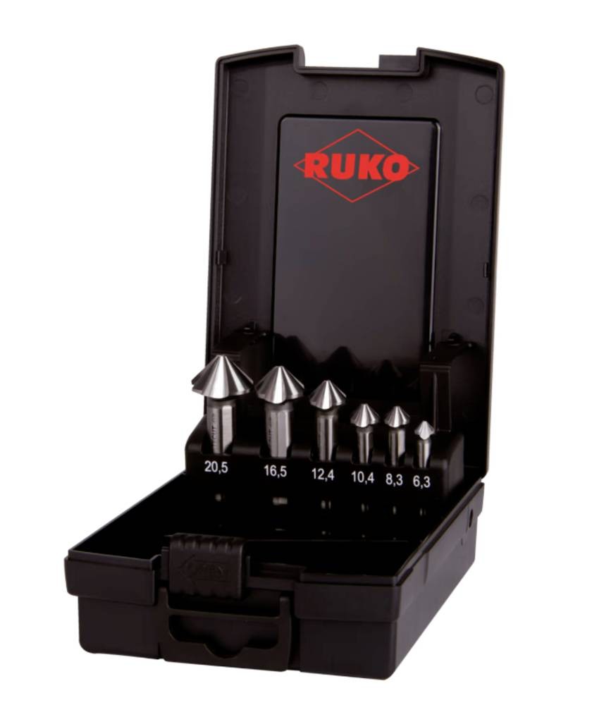 RUKO Kegelsenkersatz 90Grad ULTIMATECUT 4S 6,3-20,5mm HSS