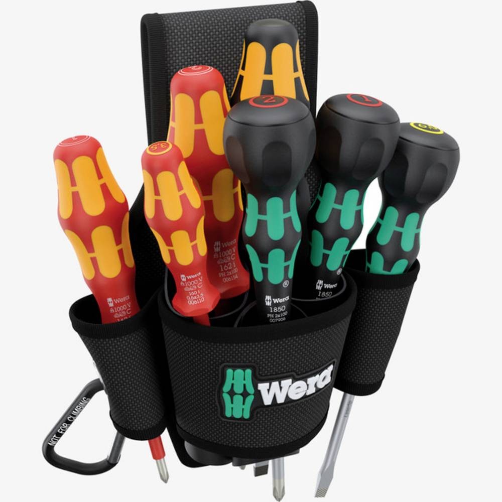 Wera 05136033001 VDE, Werkstatt Schraubendreher-Set 8teilig