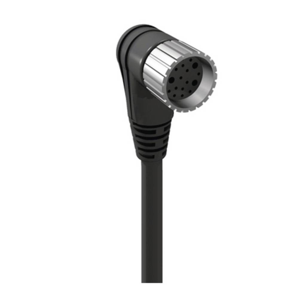 Lumberg Automation Right Angle Female 12 way M23 to Power Cable, 5m -