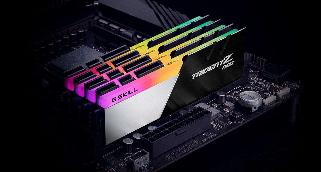 Ddr4 Ram Gskill Trident Z Rgb 4000 Sotel Trident Z Neo F4-4000C18D