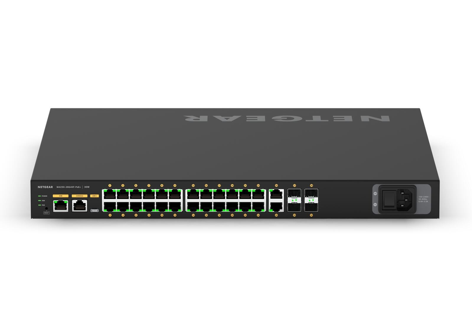 NETGEAR AV LINE M4250-26G4XF-POE+ 24X1G