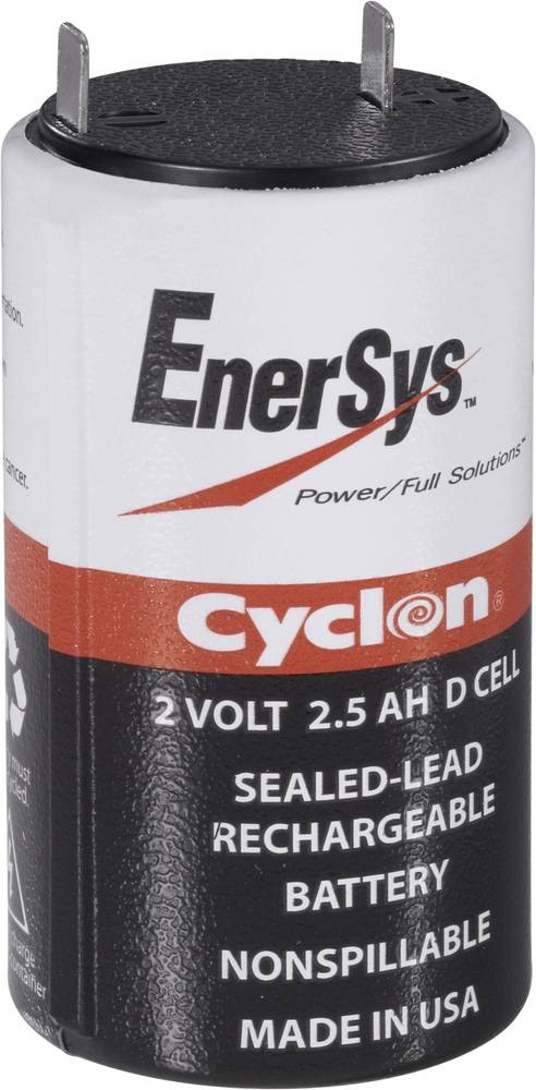 EnerSys Hawker Cyclon D 0810-0004 Bleirechargeable battery 2V 2.5Ah