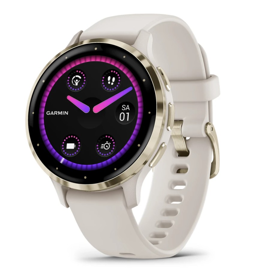 Garmin Venu 3S 3.05 cm (1.2") AMOLED 41 mm Digital 390 x 390 pixels