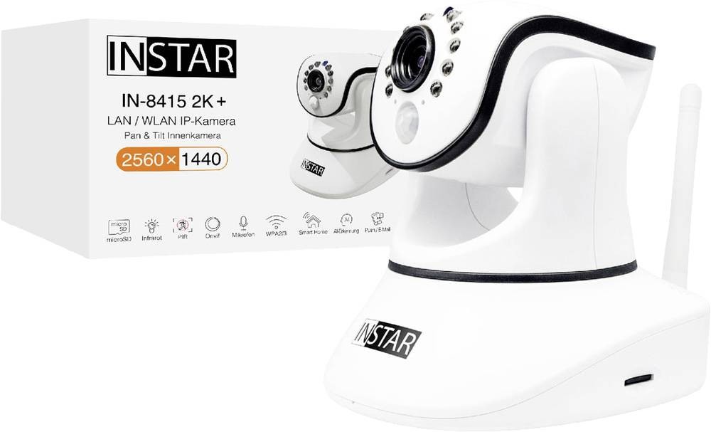 INSTAR IN-8415 2K+ POE/WLAN ws 14084 WiFi IP Überwachungscámara