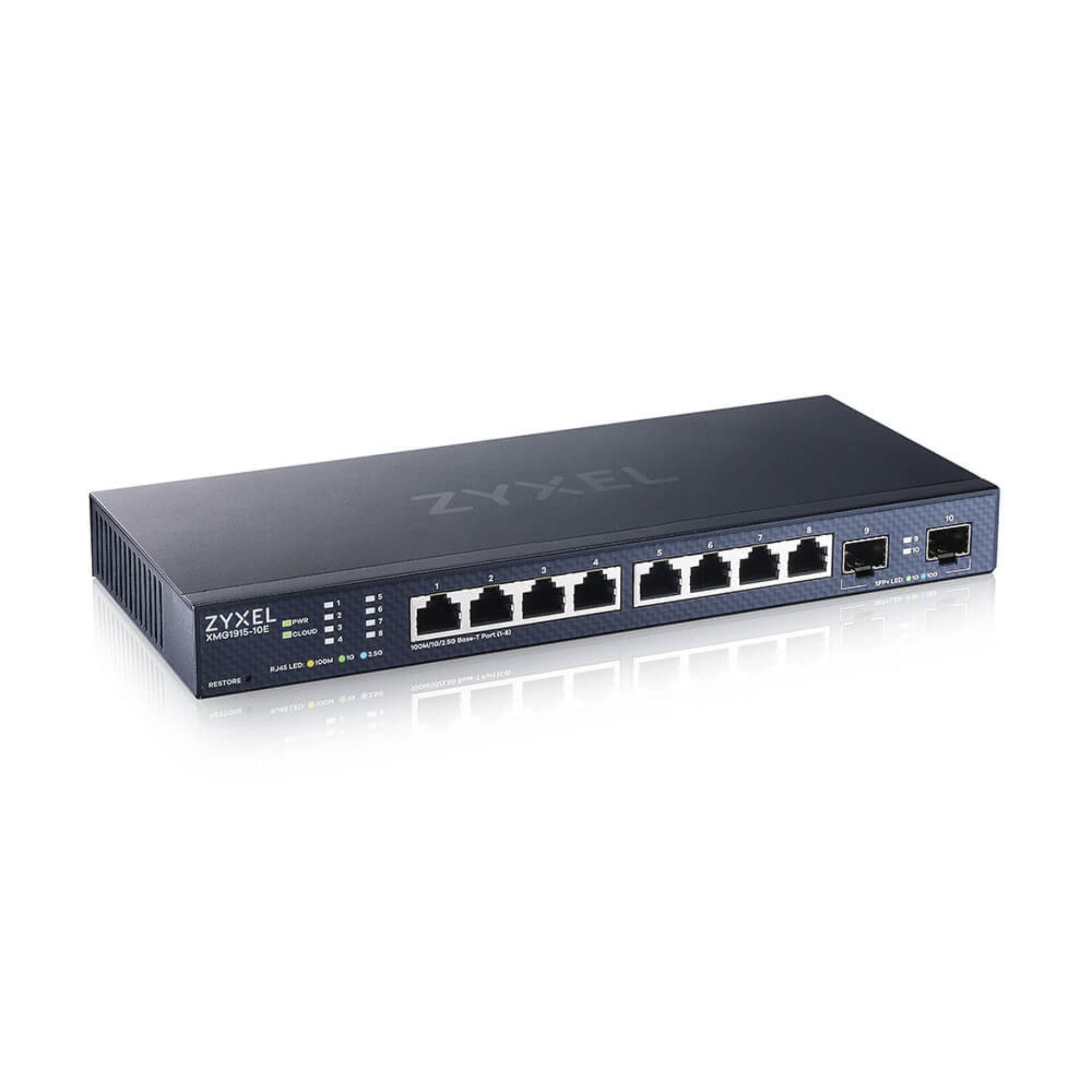 Zyxel XMG1915-10E Gestionado L2 2.5G Ethernet (100/1000/2500) - Zyxel