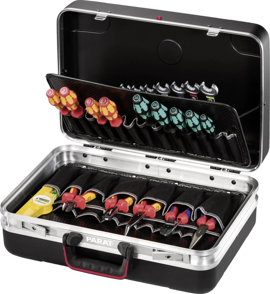 Parat 533000171 Boîte à outils Noir Aluminium, Plastique - Parat