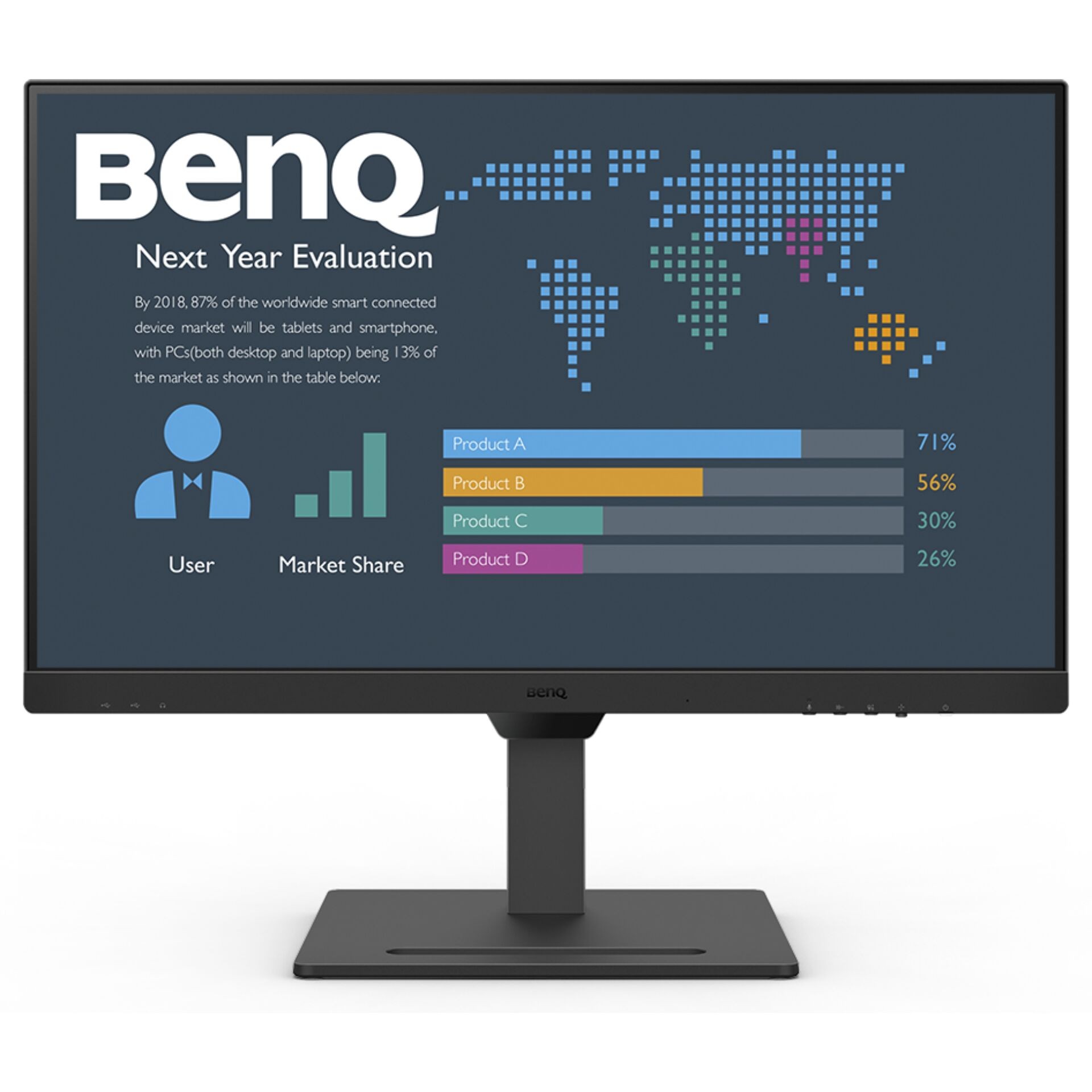 BenQ BL2790QT computer monitor 68.6 cm (27") 2560 x 1440 pixels Quad