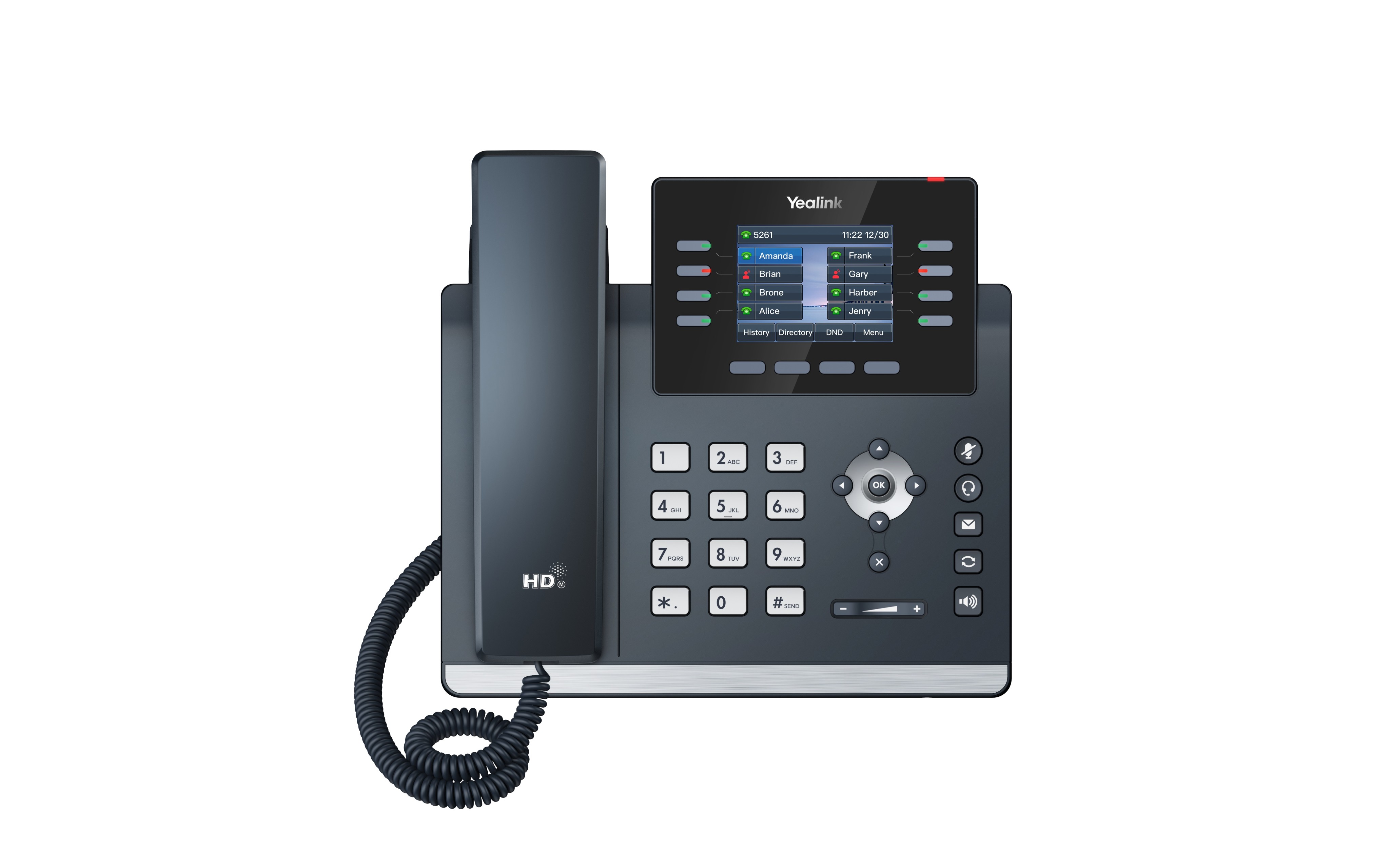 Yealink SIP-T44U IP phone Grey 8 lines LCD Wi-Fi - Yealink SIP-T44U,