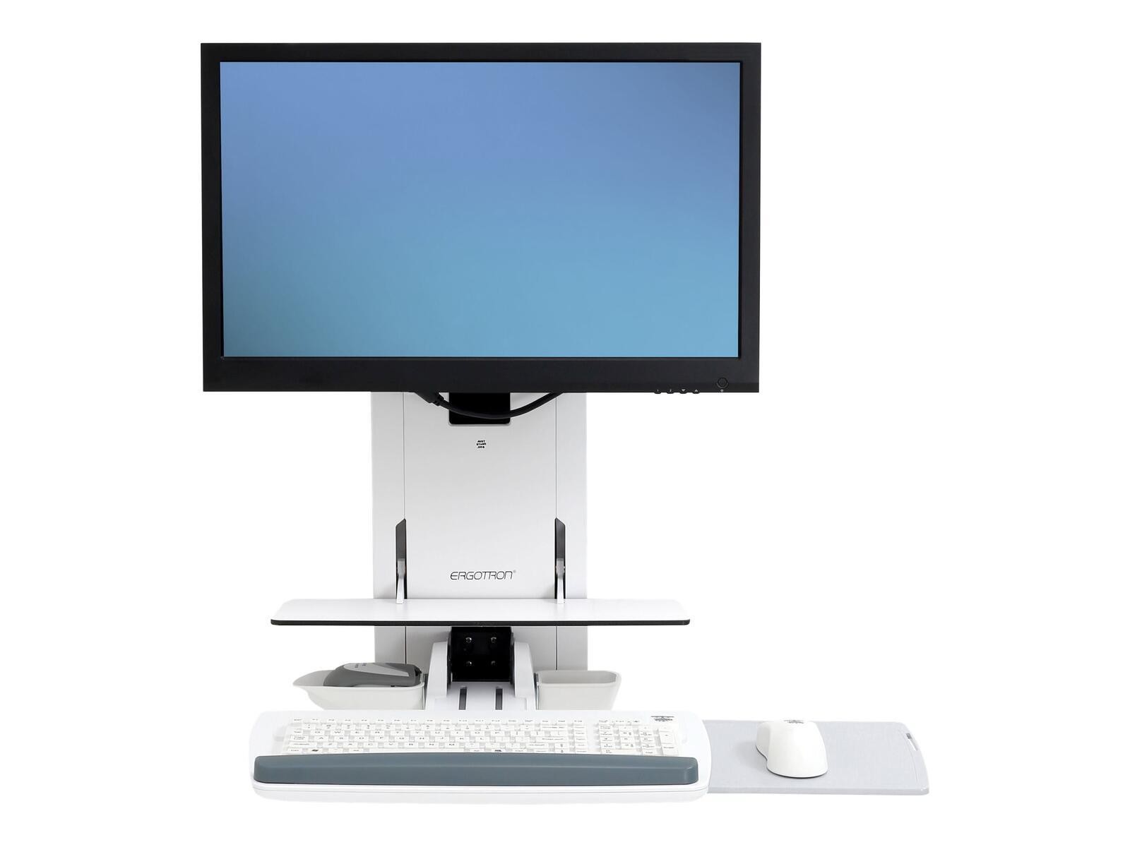 Ergotron 61-080-062 monitor mount / stand 61 cm (24") Wall White -