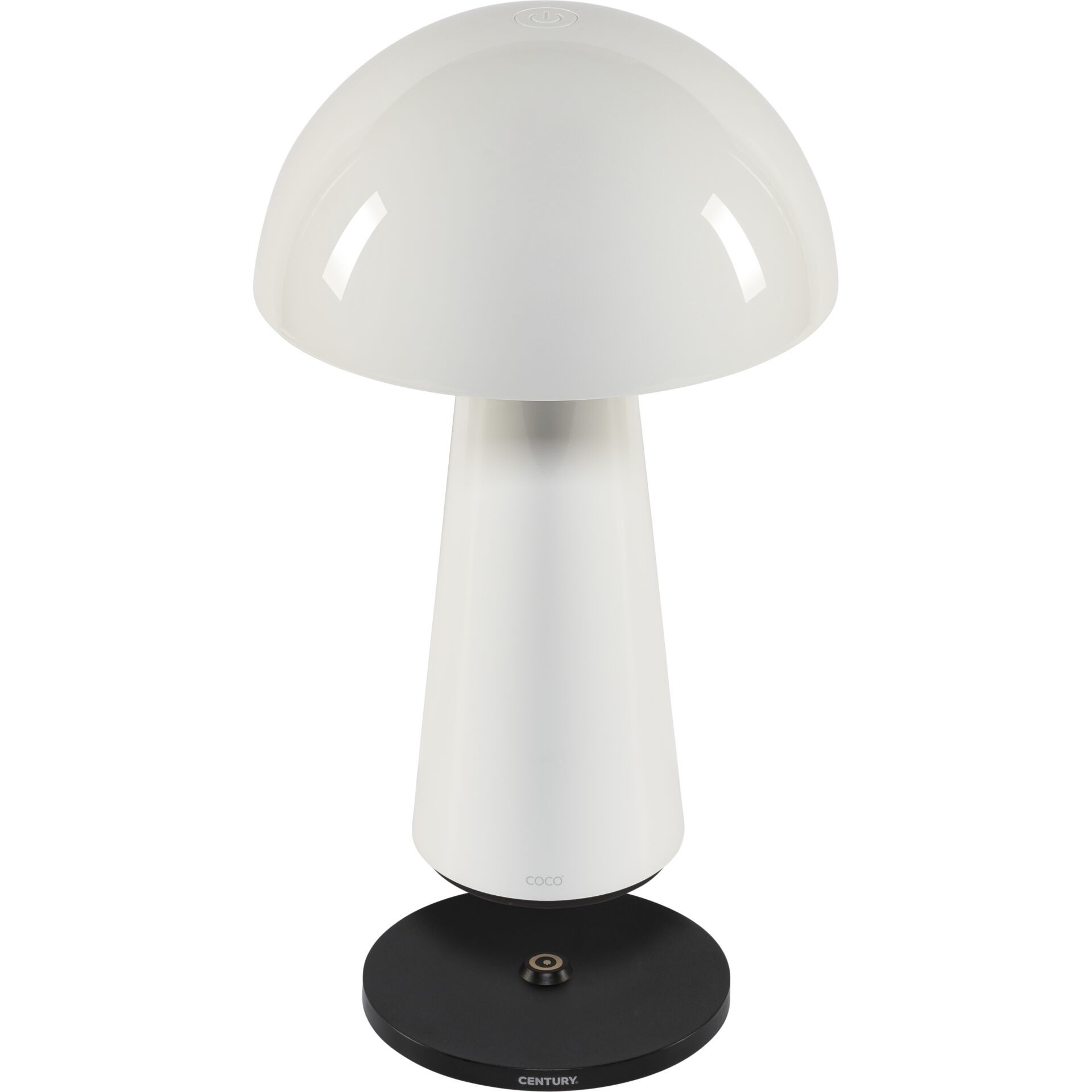 Century LED Tischlampe COCO white 1,5W 2700K 100 Lumen Dimm. IP44