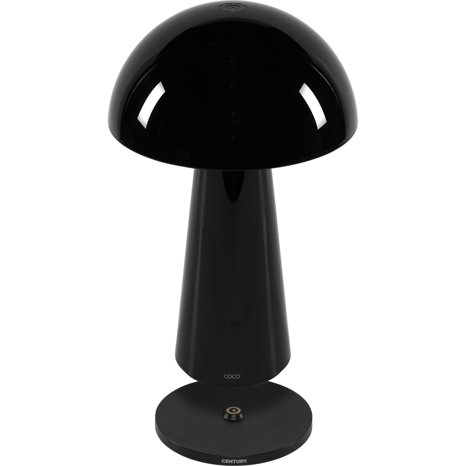Century LED Tischlampe COCO schw 1,5W 2700K 100 Lumen Dimm. IP44