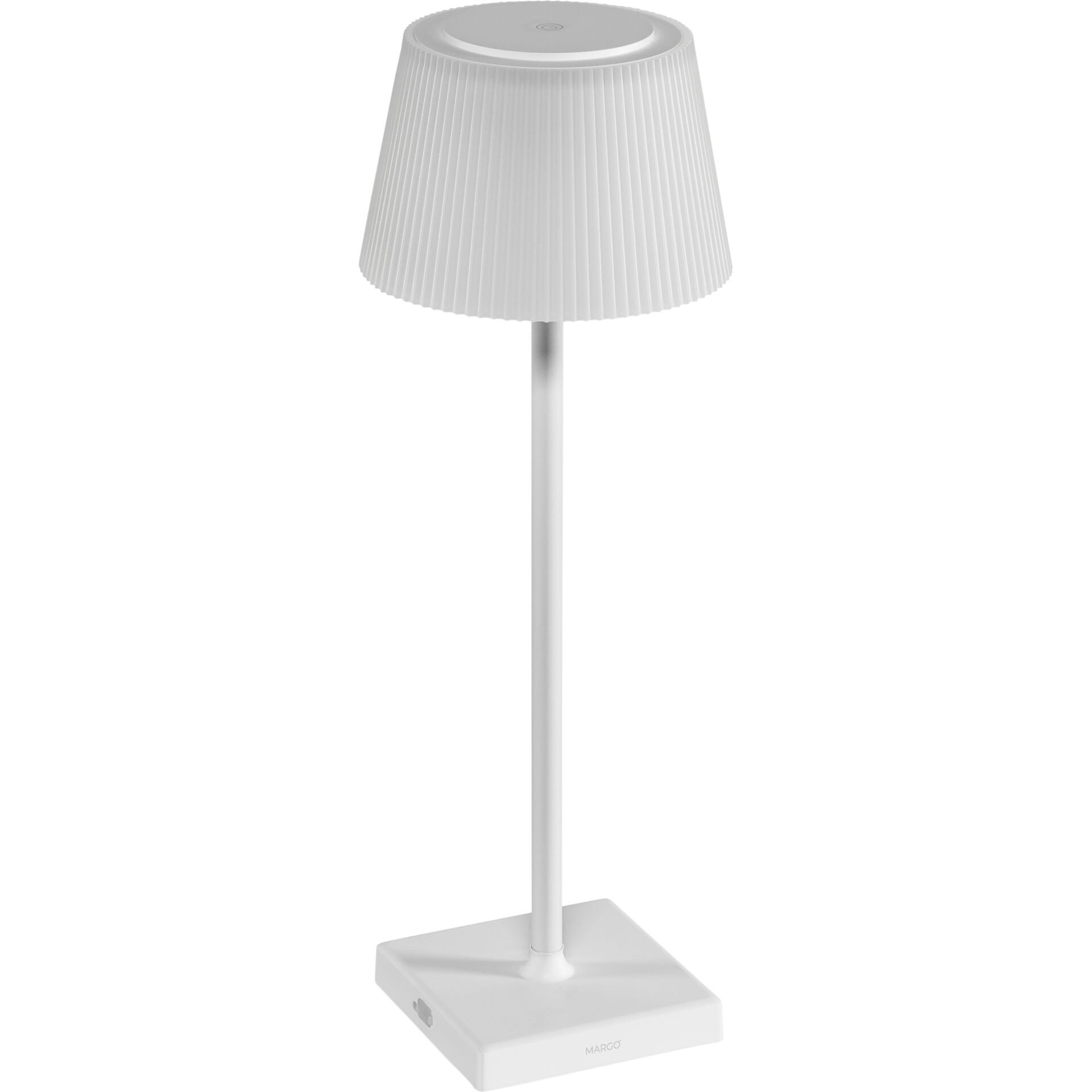 Century LED Tischlampe MARGO white 4W 3000K Dimm. IP54