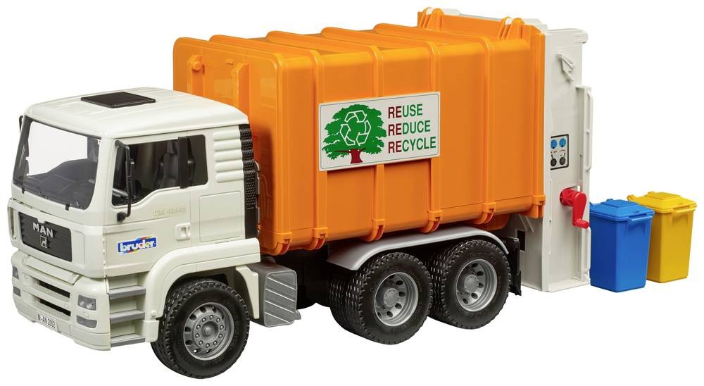 BRUDER 02772 play vehicle/play track - BRUDER 02772, Garbage truck, 3