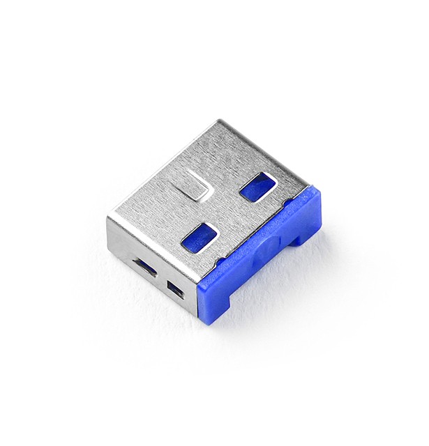 Smartkeeper UL03PKDB port blocker Port blocker + key USB Type-A Blue