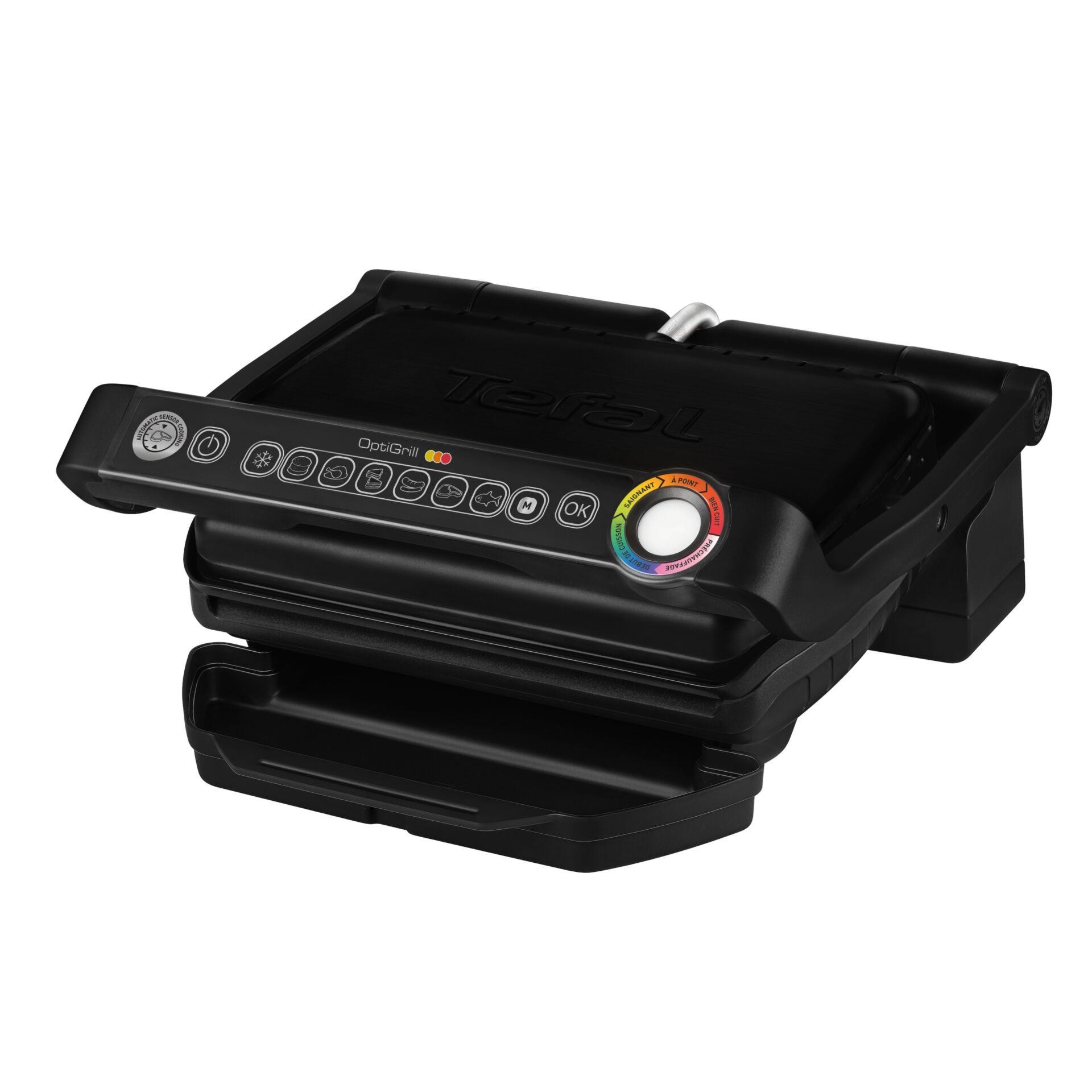 Tefal GC705816 contact grill - Tefal GC705816, Black, Rectangular,