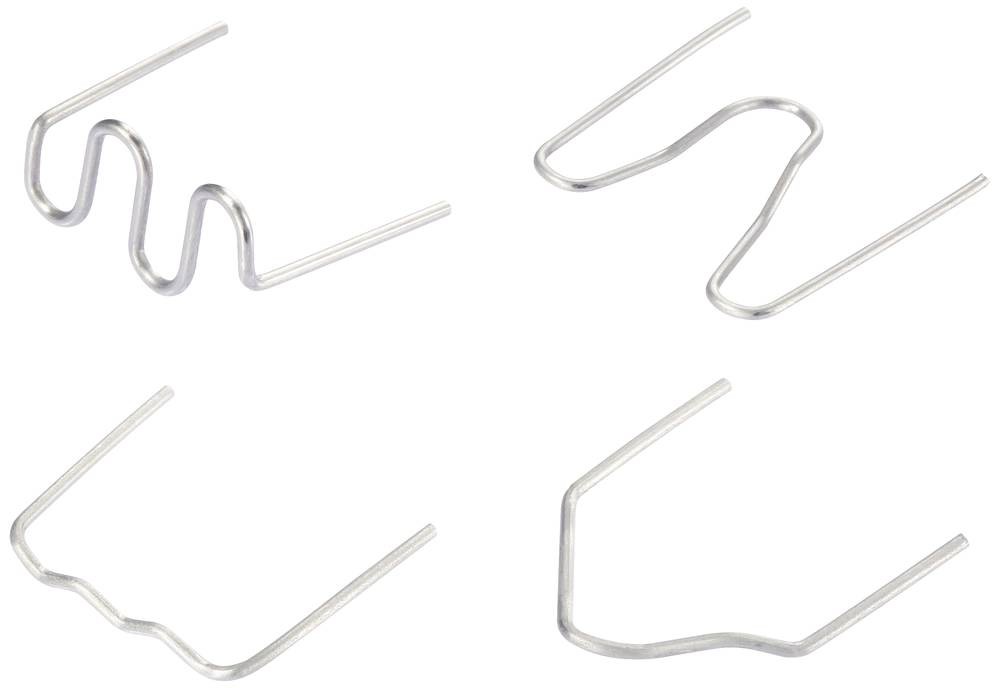 TOOLCRAFT SIP-320SP plastic-Sch whiteklammern SIP-320, 400 Stck
