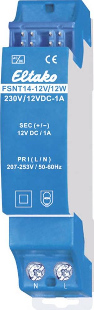 Eltako 30014062 Hutschienen-home charger (DIN-Rail) 1A 12W Anzahl