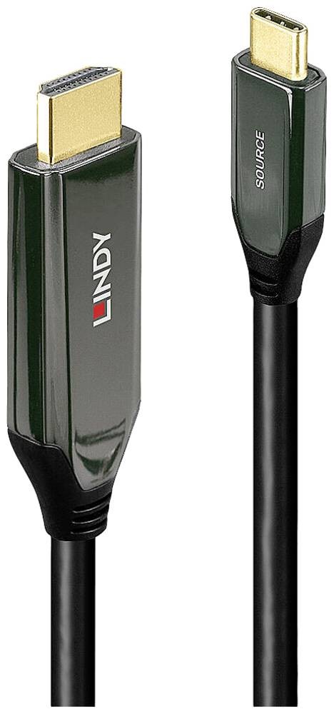 Lindy 1m USB Type C to HDMI 8K60 Adapter Cable - Lindy 1m USB Type C