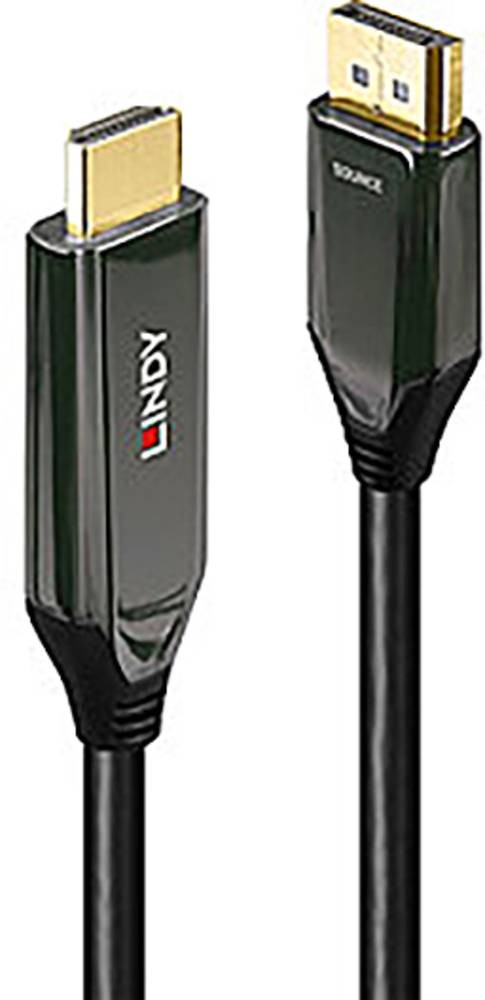 Lindy 3m Active DisplayPort 1.4 to HDMI 8K60 Cable - Lindy 3m Active