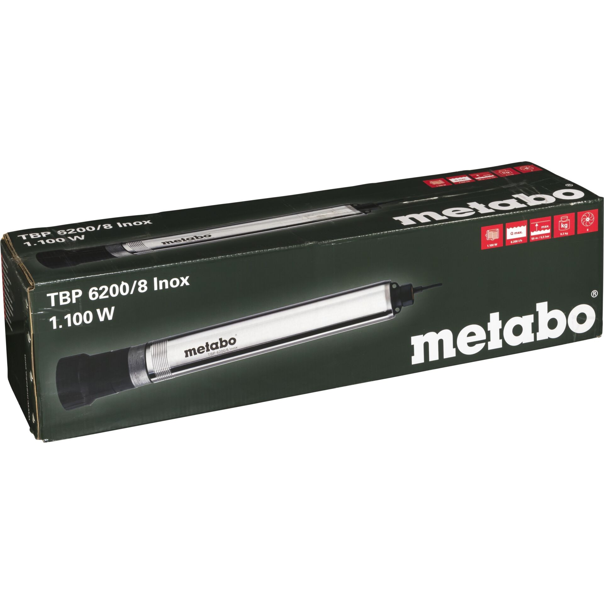 Metabo TBP 6200/8 INOX Tiefbrunnenpumpe