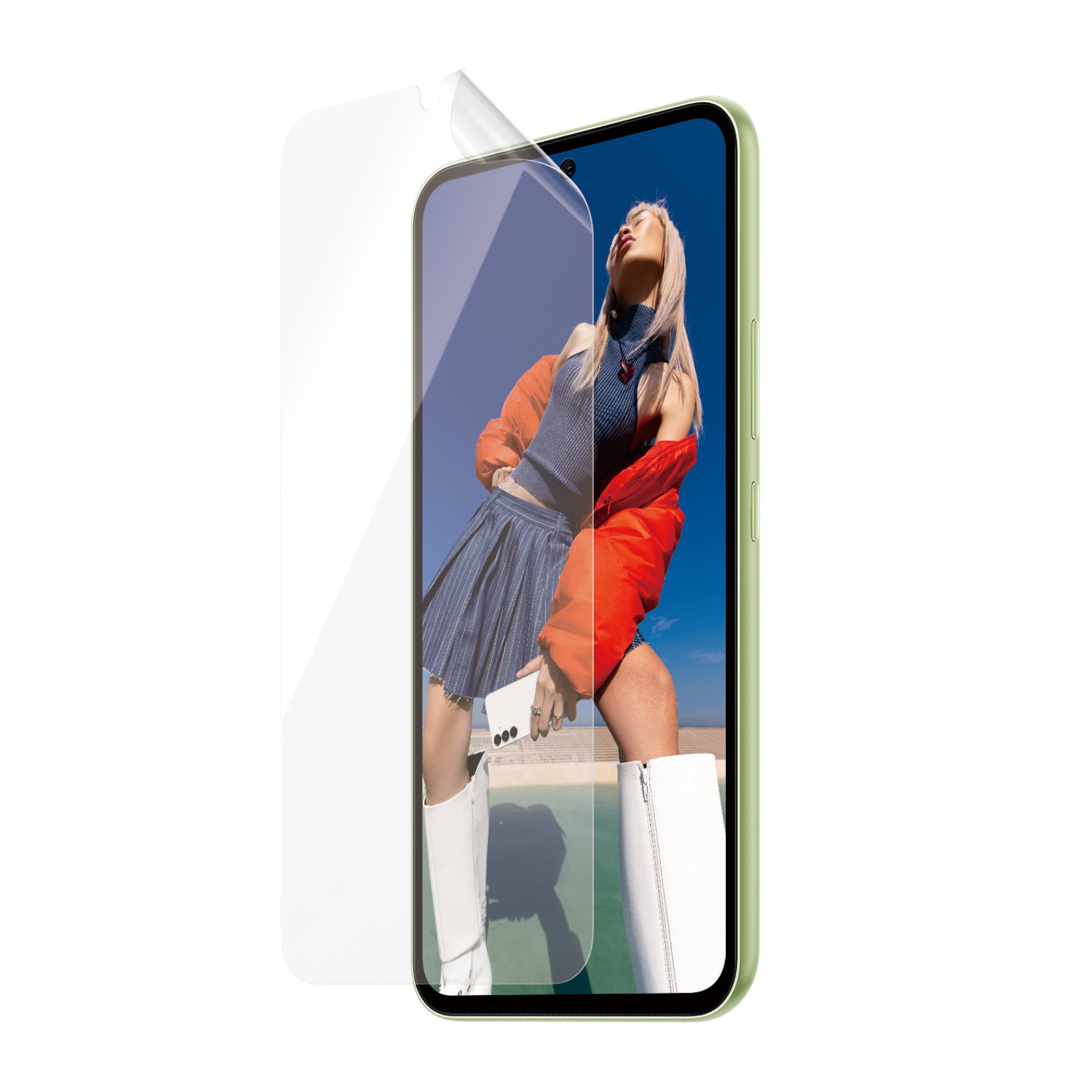PanzerGlass MATRIX Screen Protector mit D3O Samsung Galaxy A55 5G