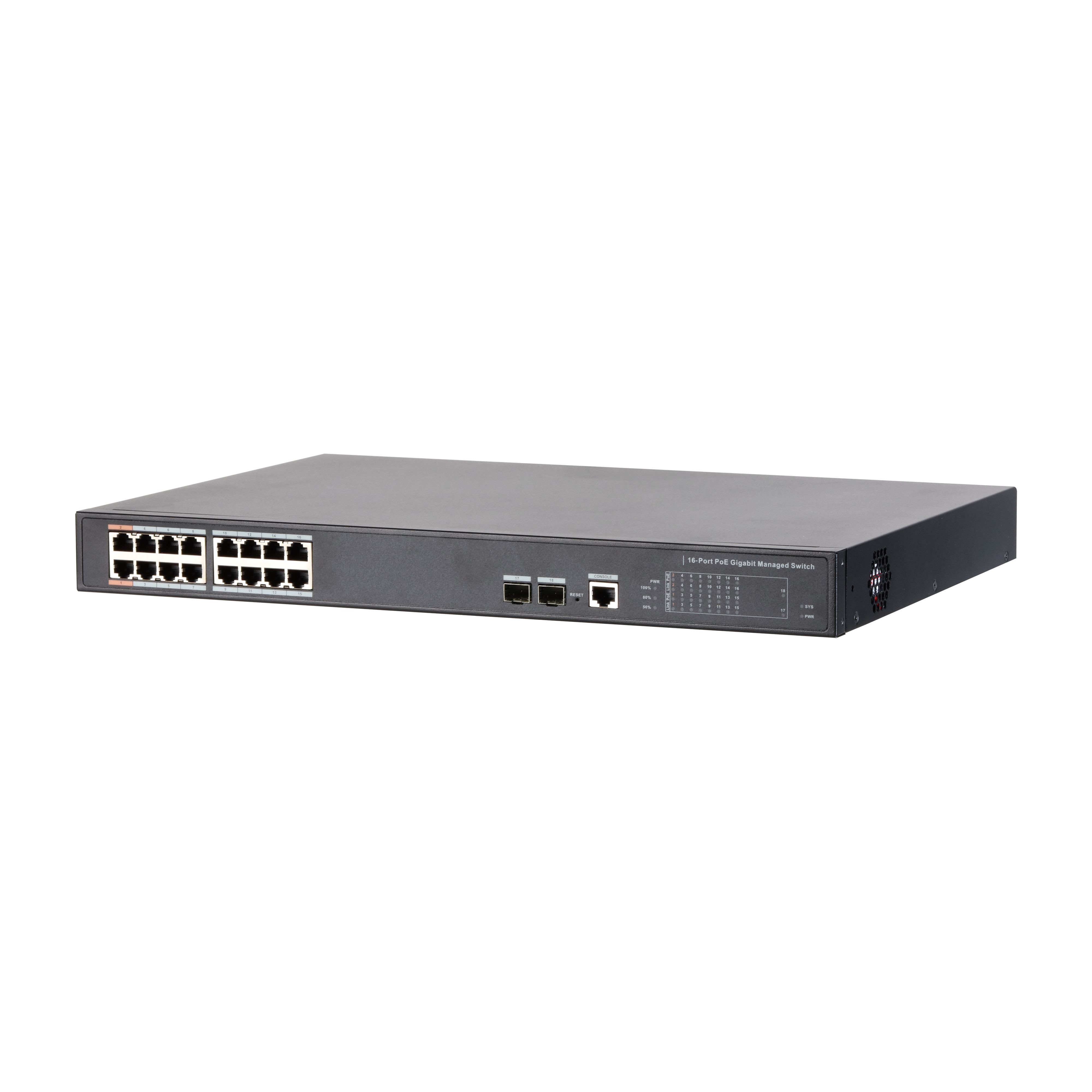 Dahua Technology PoE DH-PFS4218-16GT-240 network switch Managed