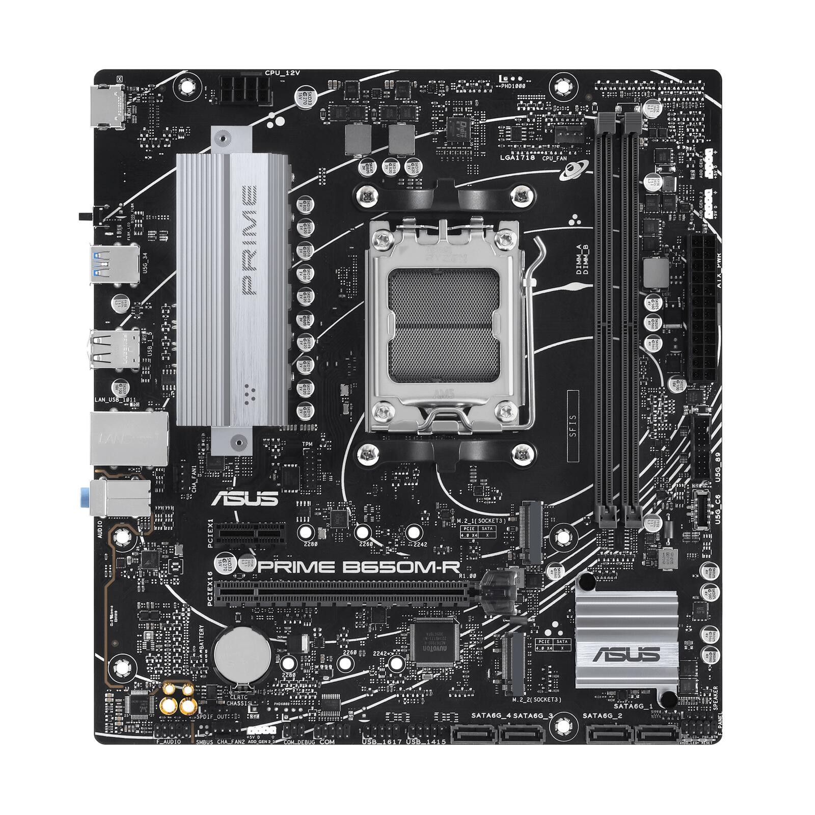 ASUS PRIME B650M-R AMD B650 Emplacement AM5 micro ATX - ASUS PRIME