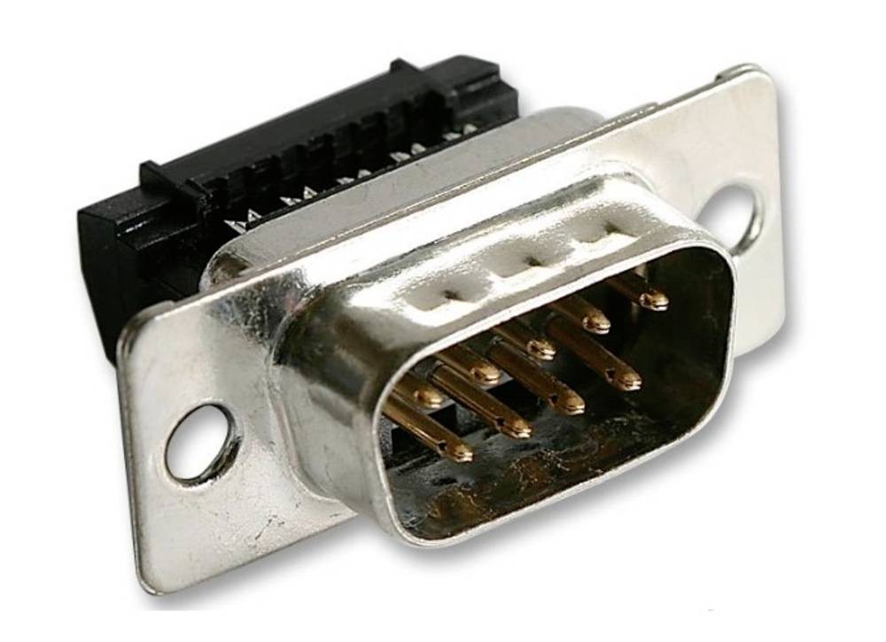 MH Connectors MH105 9 Way Cable Mount D-sub Connector Plug, 2.77mm