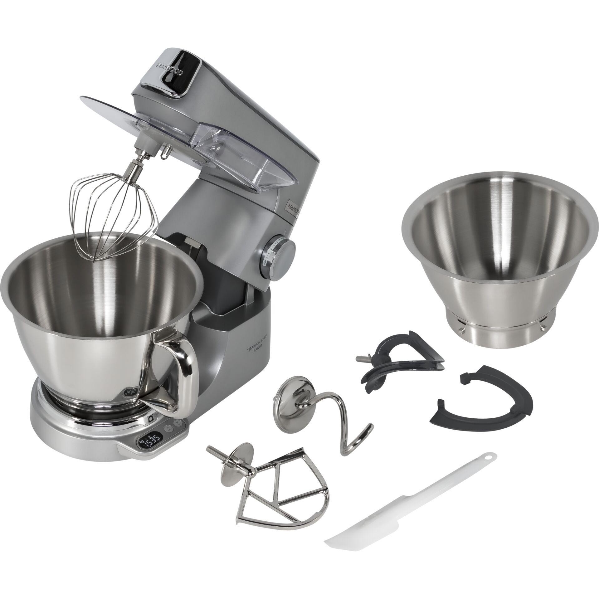 Kenwood KVC85.004SI sbattitore Sbattitore con base 1200 W Acciaio