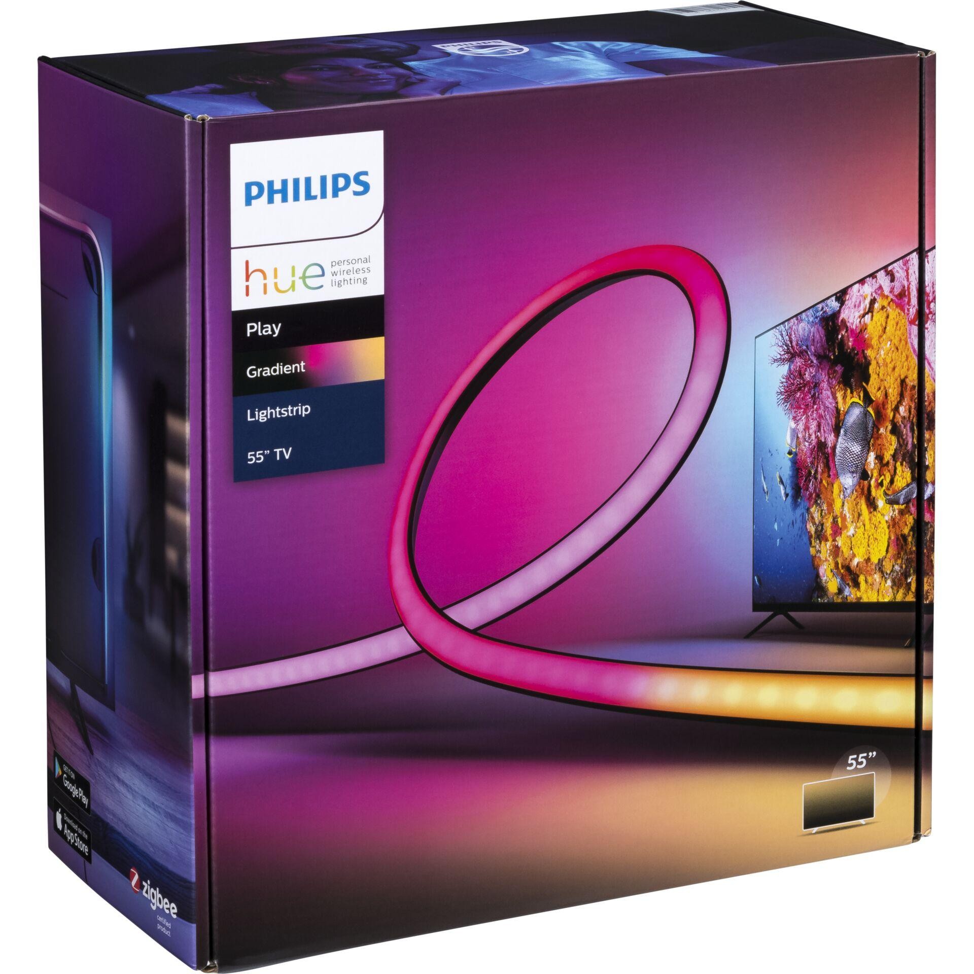 Philips Hue White and Color ambiance Lightstrip Hue Play gradient 55
