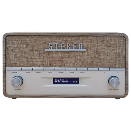 Denver DAB-36LW Portable Digital Brown, White - Denver DAB-36LW,